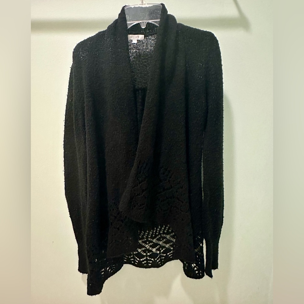 Delia’s Black Women's Cardigan Sweater